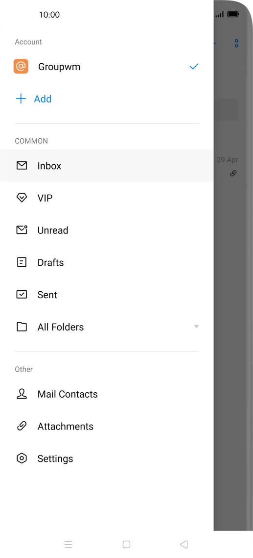 Press Settings. Press Settings.