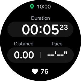 Press and hold the Return key to pause an activity. Press and hold the Return key to pause an activity.