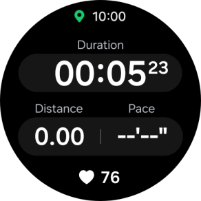 Press and hold the Return key to pause an activity. Press and hold the Return key to pause an activity.