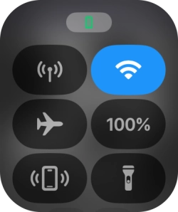 Press the mobile data icon to turn the function on or off. Press the mobile data icon to turn the function on or off.