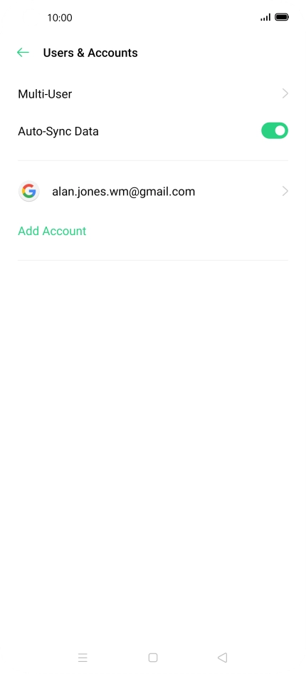 Press the Home key to return to the home screen. Press the Home key to return to the home screen.