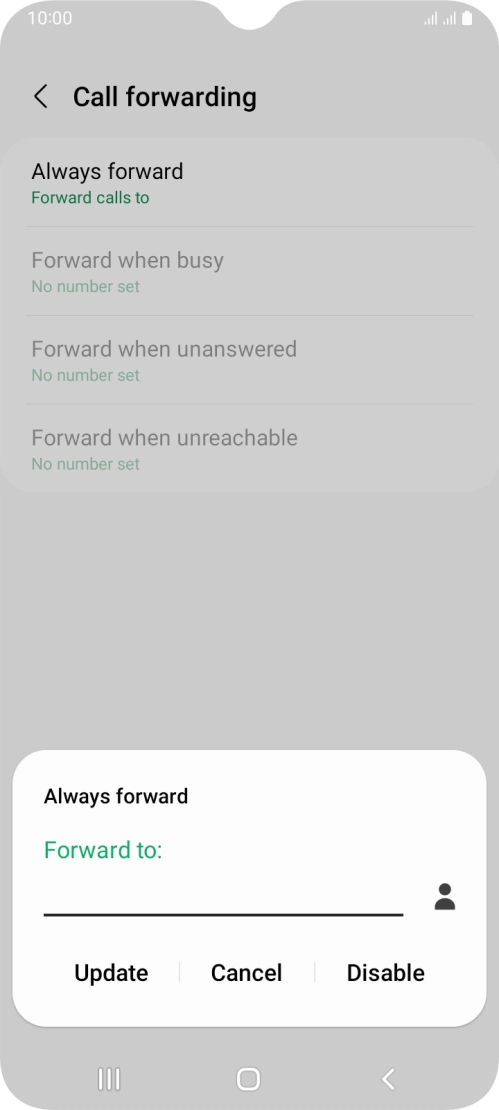 Press Disable. Press Disable.