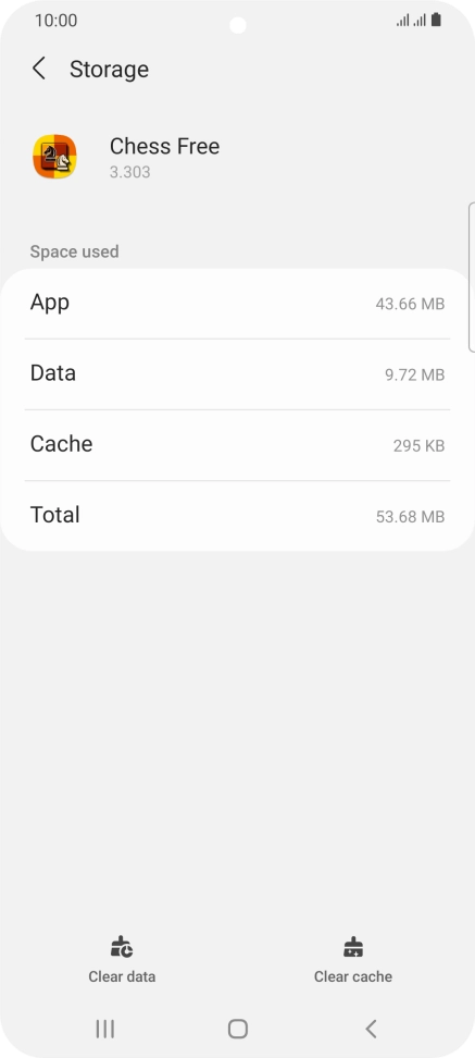 Press Clear cache. Press Clear cache.