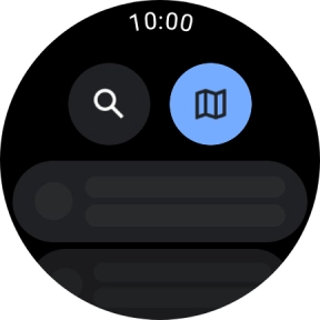 Press the search icon. Press the search icon.