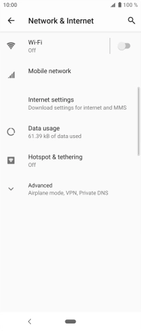 Press Wi-Fi. Press Wi-Fi.