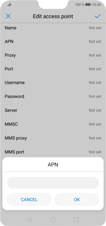 Key in eezone and press OK. Key in eezone and press OK.