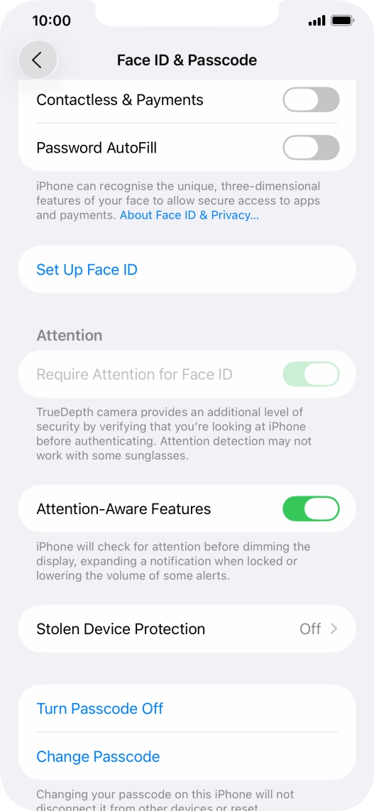 Press Turn Passcode Off and key in the phone lock code. Press Turn Passcode Off and key in the phone lock code.