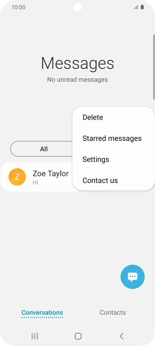 Press Settings. Press Settings.