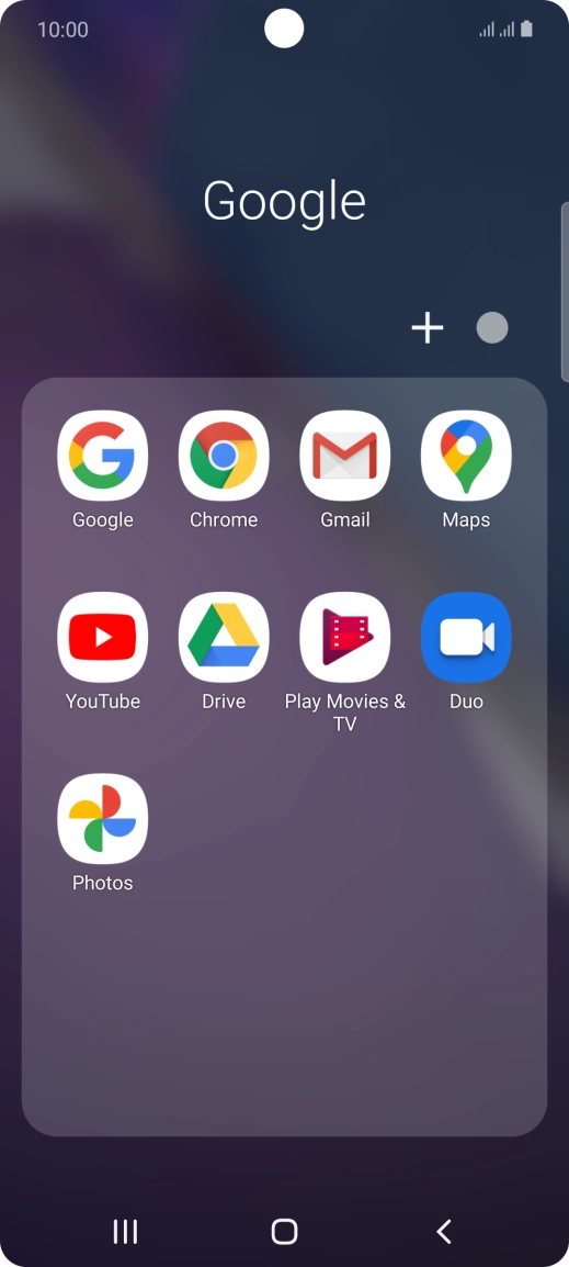 Press Gmail. Press Gmail.