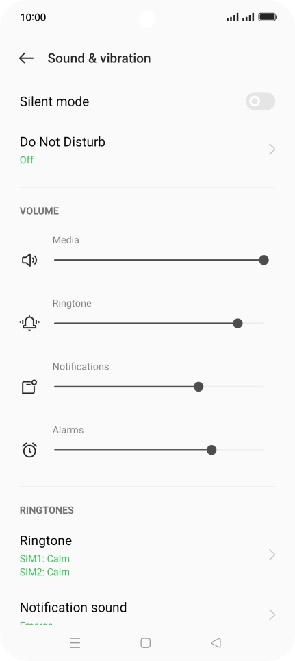 Press Ringtone. Press Ringtone.