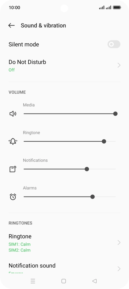 Press Ringtone. Press Ringtone.