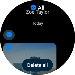 Press Delete all. Press Delete all.