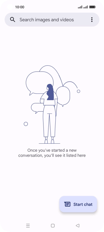 Press Start chat. Press Start chat.