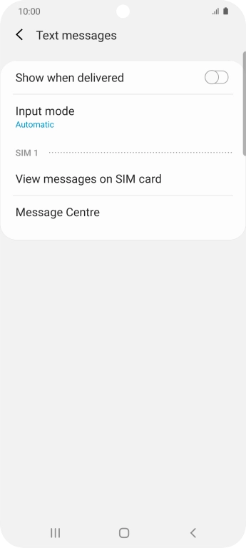 Press Message Centre. Press Message Centre.