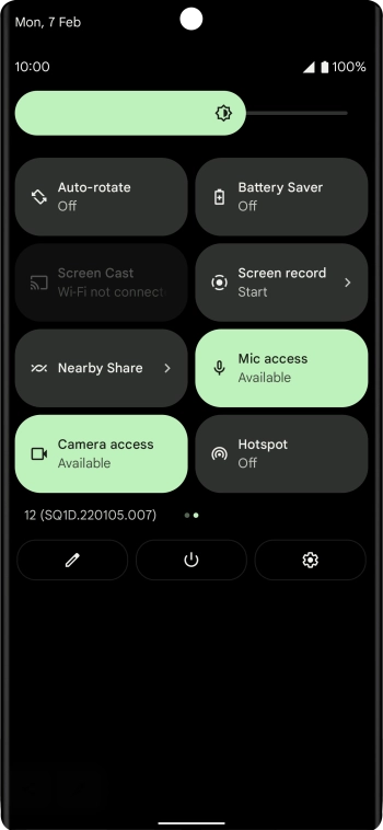 Press Battery Saver to turn on the function. Press Battery Saver to turn on the function.
