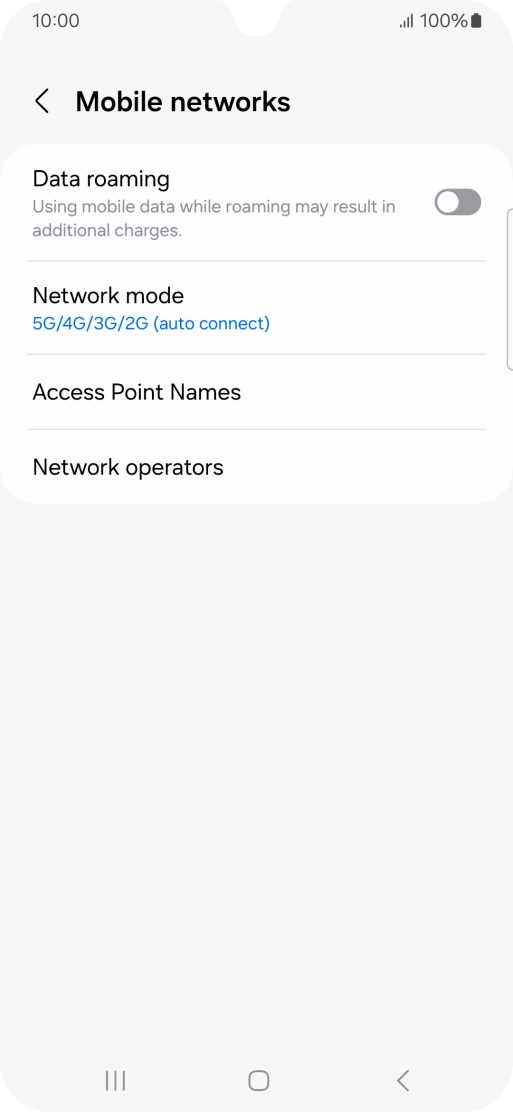 Press Access Point Names. Press Access Point Names.