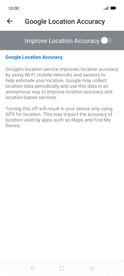 If you press the indicator next to If you press the indicator next to