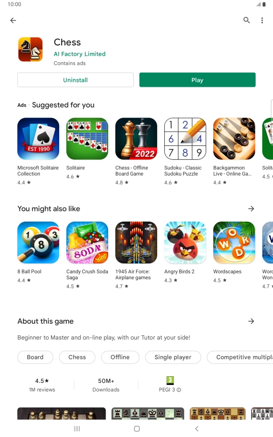 Press the Home key to return to the home screen. Press the Home key to return to the home screen.