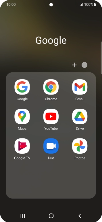Press Gmail. Press Gmail.
