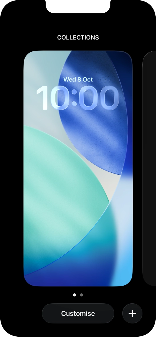 Press the add icon. Press the add icon.