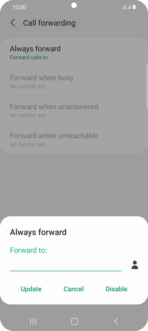 Press Disable. Press Disable.