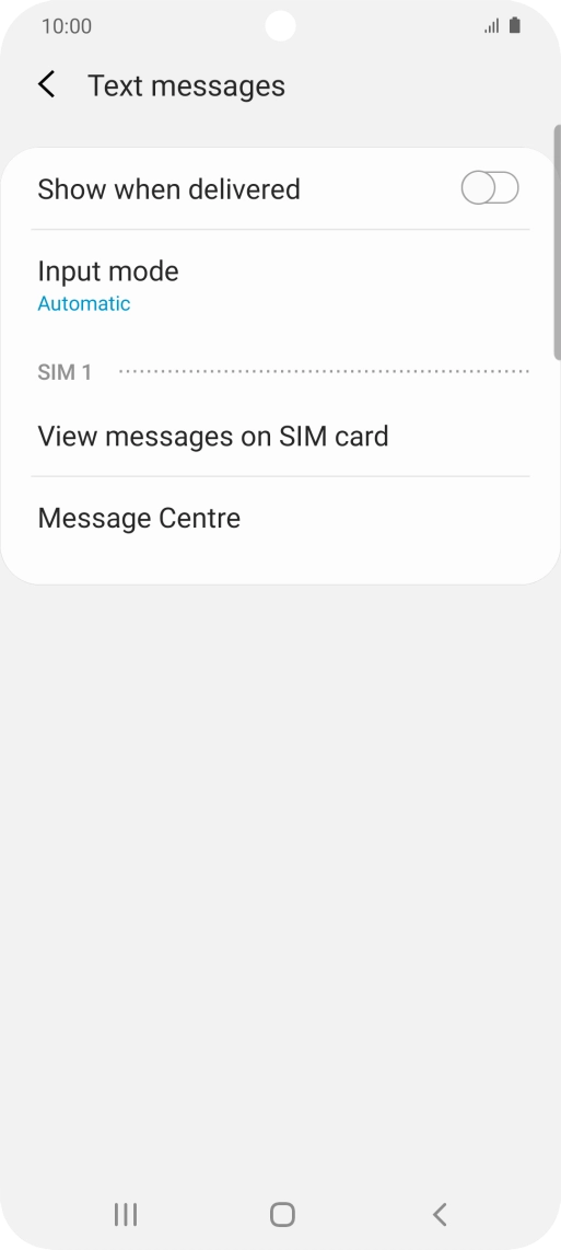 Press Message Centre. Press Message Centre.