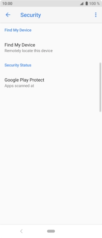 Press Find My Device. Press Find My Device.