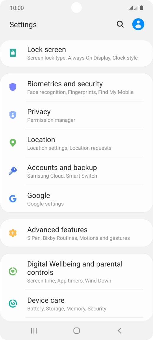 Press Accounts and backup. Press Accounts and backup.