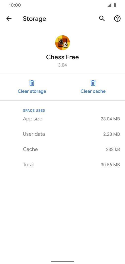 Press Clear cache. Press Clear cache.