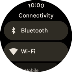 Press Bluetooth. Press Bluetooth.