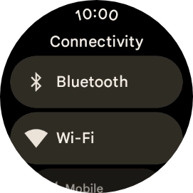 Press Bluetooth. Press Bluetooth.