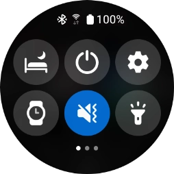 Press the power off icon. Press the power off icon.