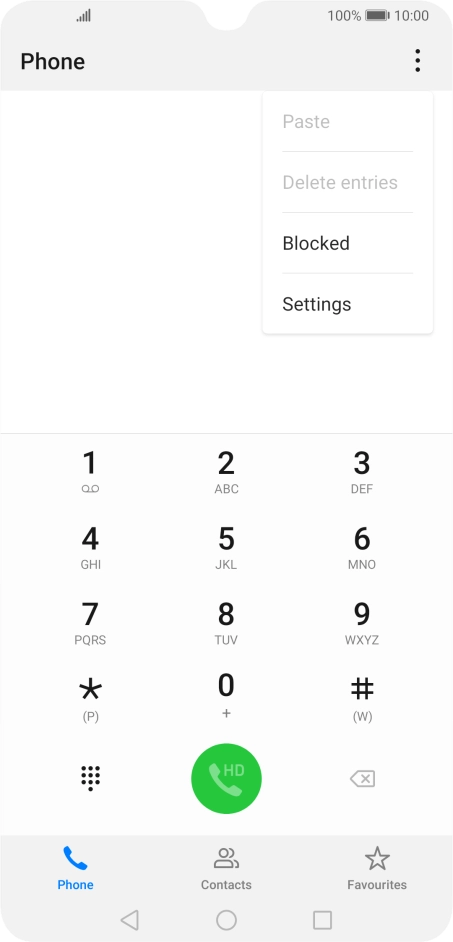 Press Settings. Press Settings.