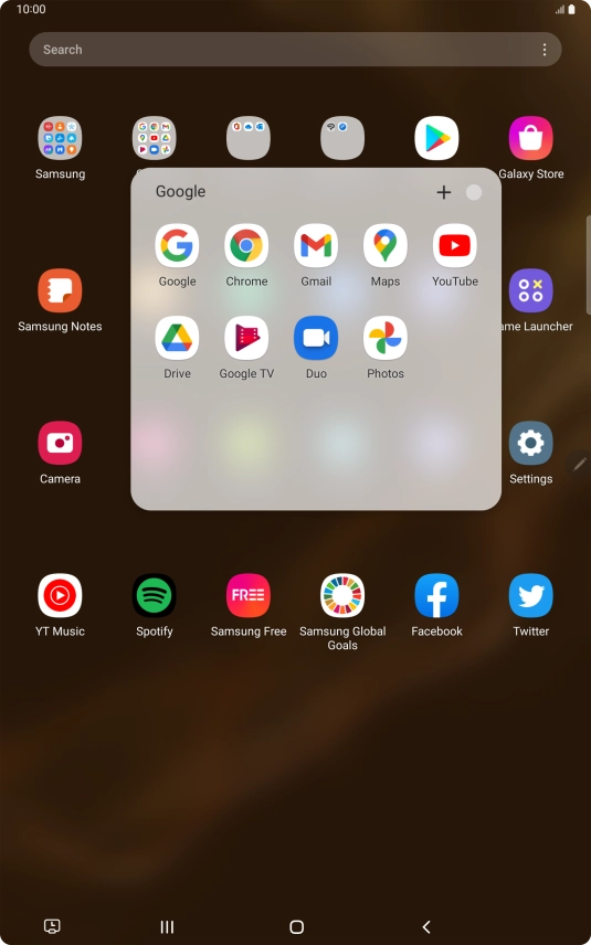 Press Gmail. Press Gmail.