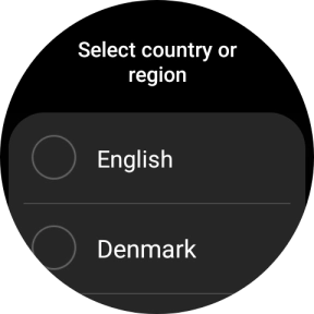 Press the required region. Press the required region.