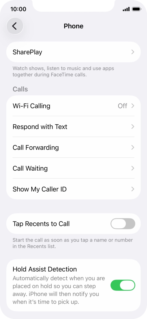 Press Wi-Fi Calling. Press Wi-Fi Calling.