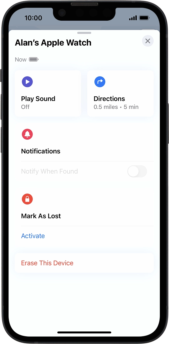 On your phone: Press Play Sound. On your phone: Press Play Sound.