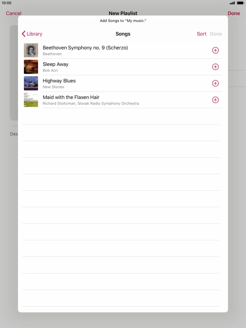 Go to the required category and press the required audio file. Go to the required category and press the required audio file.