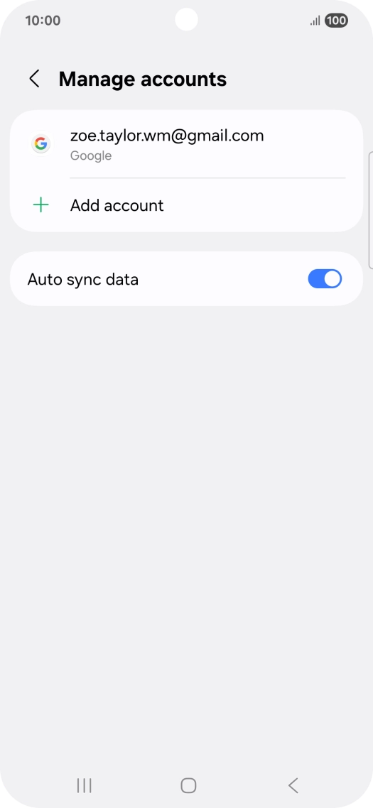 Press the Home key to return to the home screen. Press the Home key to return to the home screen.