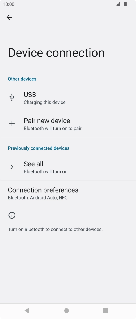 Press Pair new device. Press Pair new device.