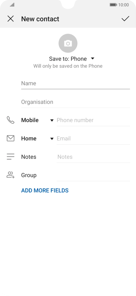 Press the address book drop down list. Press the address book drop down list.