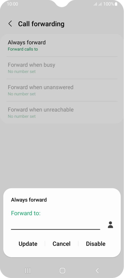 Press Disable. Press Disable.