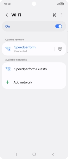 Press the Home key to return to the home screen. Press the Home key to return to the home screen.