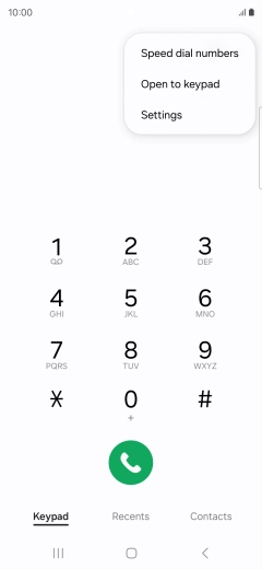 Press Settings. Press Settings.