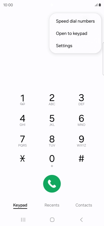 Press Settings. Press Settings.