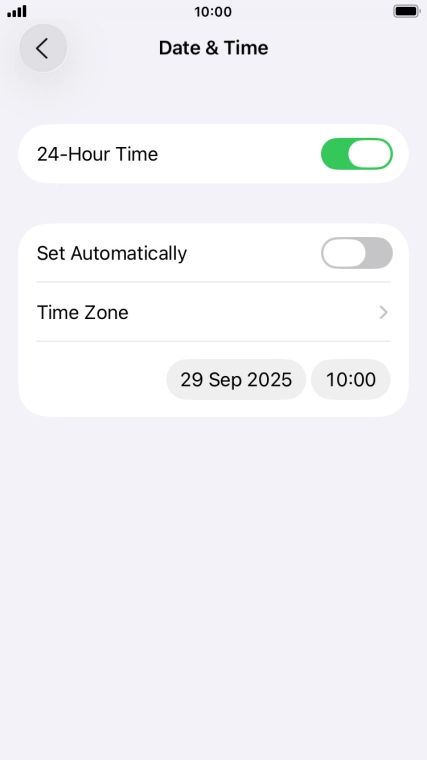 Press the indicator next to Press the indicator next to