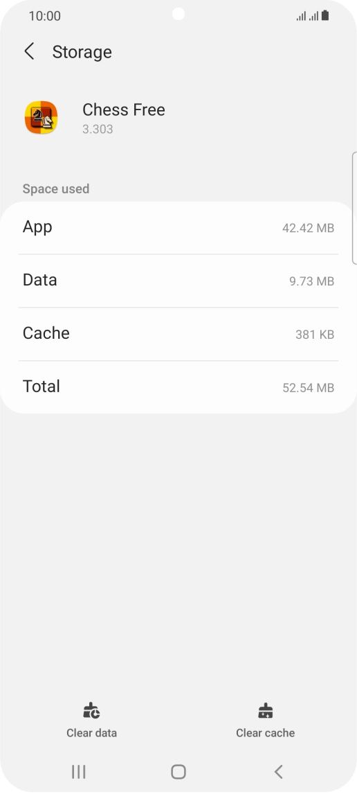 Press Clear cache. Press Clear cache.