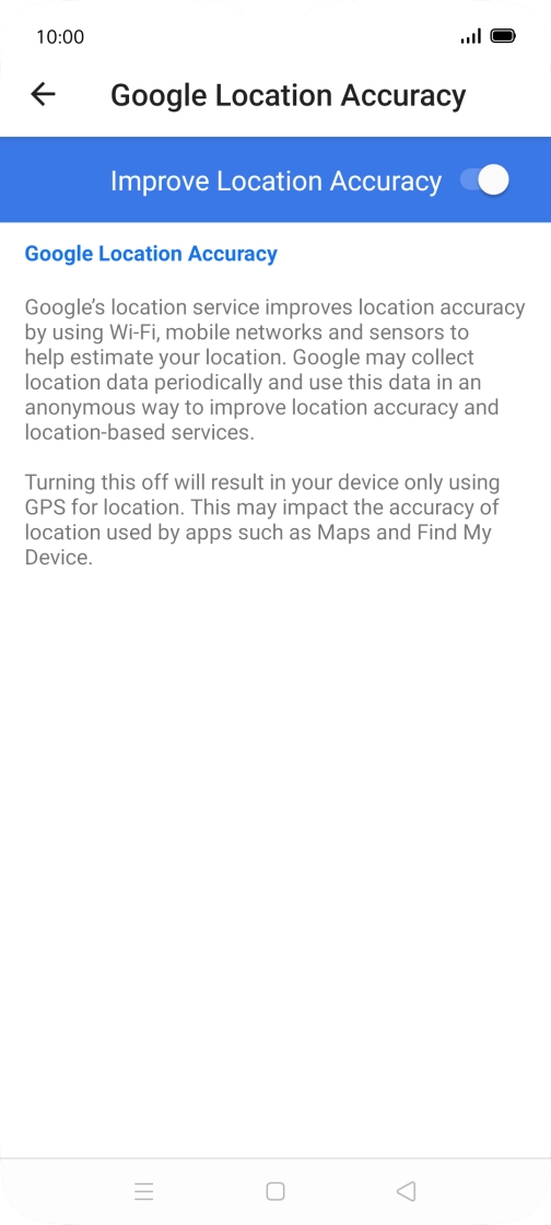 If you press the indicator next to If you press the indicator next to