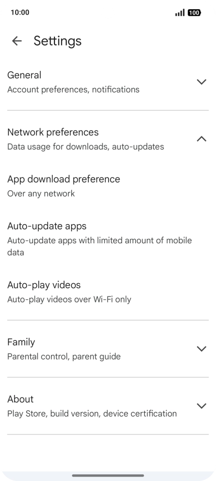 Press Auto-update apps. Press Auto-update apps.