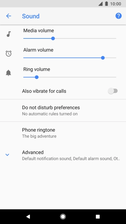 Press Phone ringtone. Press Phone ringtone.